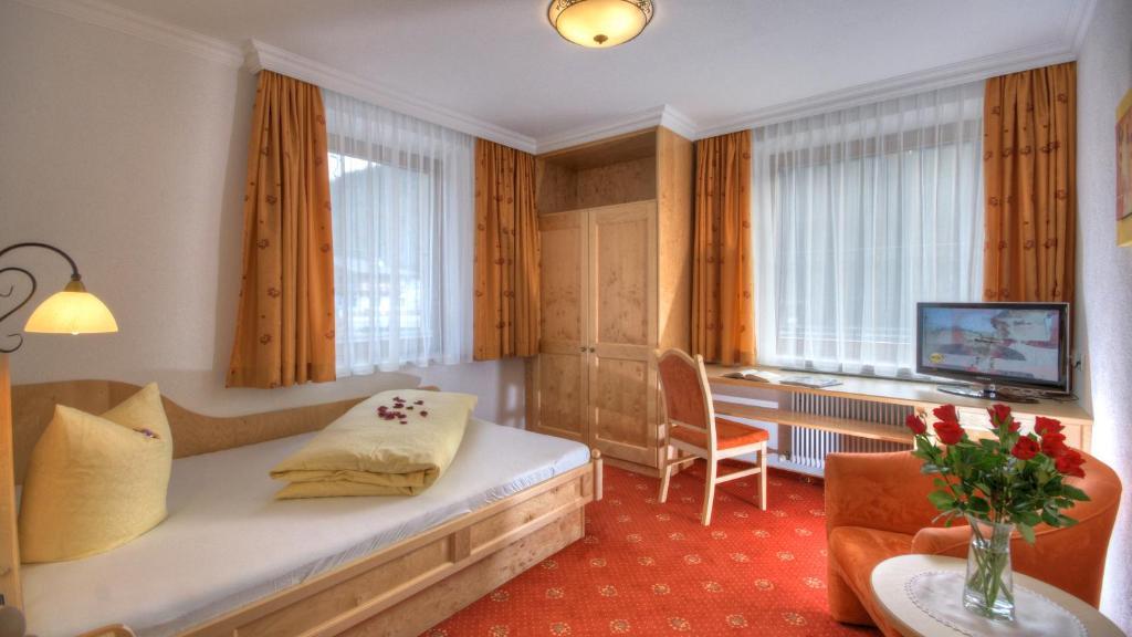 Hotel-Garni Weidacherhof Leutasch Pokoj fotografie