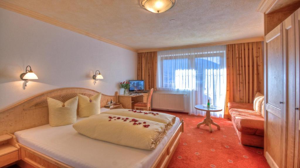 Hotel-Garni Weidacherhof Leutasch Pokoj fotografie